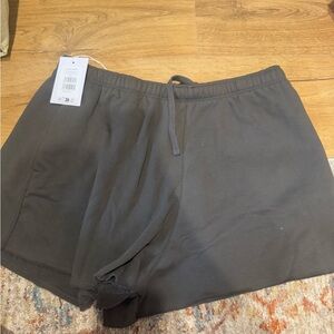 XL gymshark fleece shorts brand new with tags #gymshark #workout #exerciseshorts